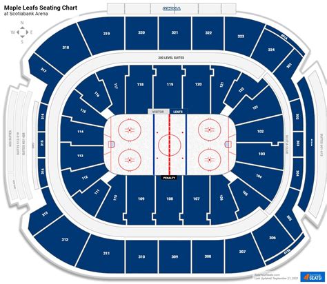 toronto maple leafs tickets seating chart